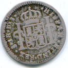 Chile  Reale 1812 1 So F j   Km-65 Very Scarce Date mint Lotaug2982