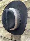 Equestrian Ridesafe Resistol Western Cowboy Style Helmet Hat Size M 4 25  Euc