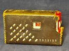 Toshiba Vintage Mid Century Modern Space Age Pocket Transistor Radio Estate Find