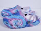 Medical Nurse Womens Comfortable Lightweight Slip Resistant Clogs Shoes Tiedye 2
