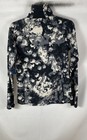 Columbia Women s Arctic Air Printed Half Zip Fleece Jacket Black White Nwt Sz S