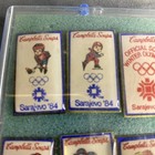 Sarajevo 1984 Winter Games Campbell s Soup Kids 6 Pin Olympic Mascot Set Vintage
