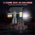 White 15-smd High Power Led Daytime Running Light Bulbs For 2017-up Jeep Compass