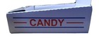 New 1 Vending Business Route Display Honor Box Snacks Candy Bars Lollipops Cash
