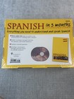Sealed Learn Spanish In 3 Months Cd Language Course -brand New