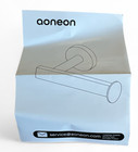 Aoneon 2-pack Chrome Toilet Paper Holder Wall Mount Bathroom Tissue Roll