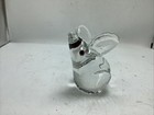 Vintage Hand Blown Art Clear Glass Mouse Sculpture Figurine Paperweight