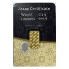 0 5 Gram Igr Gold Bar - Istanbul Gold Refinery - 999 9 Fine In Sealed Assay
