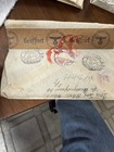 Compete Piece Of Censored Mail From Vienna To Usa  Inc Letter And Coupon Resp