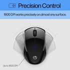 Hp X3000 G2 Wireless Mouse - Ambidextrous 3-button Control    Scroll Wheel Multi