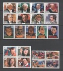 1997 U s  Commemorative Year Set  110 Stamps  With 4 Sheets Mint-nh