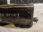 Metal Post War Lionel Scout Locomotive Coal Tender O Gauge Model Train