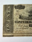 1864 Confederate States  20 Note T-67 Civil War Currency Richmond Csa