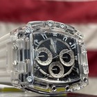 Invicta S1 Raly Transparent Chrono Men s 42mm Black Metal D Quartz Watch 70145