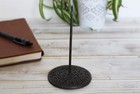 Vintage Cast Iron Cash Register Receipt Spike Paperweight   Desk Receipt Holder