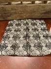 Men s 100  Silk Pocket Square Hankie Hankerchief Brown And Gold Paisley