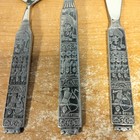 Hardanger Konge Tinn Pewter Norway Viking Norwegian Silverware Choice Flatware