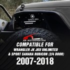 4    Front   Rear Inner Fender Liners For 07-18 Jeep Wrangler Jk   Jku Unlimited