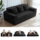 Maxyoyo Convertible Sofa Bed folding Lounger 4-in-1 Boneless Sofa  floor Sofa