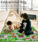 Kids Playroom Rug City Life Playmat Kids Rug For Hot Wheels Car 5 2 x3 3  Cit   
