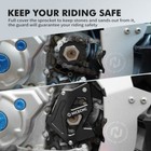 Nicecnc Case Saver Chain Guide Guard For Yamaha Raptor 700 700r 2006-2026 Black