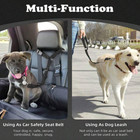 Pet Dog Adjustable Travel Seat Belt Car Safety Harnesses Lead Restraint Strap Us