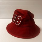        Delta Sigma Theta Burgundy Bucket Hat Fraternity Greek System