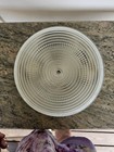 Vintage Industrial Ceiling Mount Light Fixture 12  X 6  Untested Good Condition 