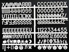 Letter Board Letters Only For Flet Letter Boards  Plastic Letter Board Sign Mes