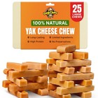 5lb Large Yak Cheese Chews For Dogs - 25 Pcs Saving Deal  Long-lasting Treats