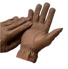 Ladies Horse Riding Gloves 100  Real Leather Brown  Beige  Tan   Medium Tan