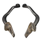 Rare Koken Barber Shop Chair Short Arm Brackets 15nr 15nl Barber Chair Parts