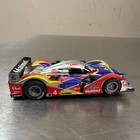 Vtg Afx Mega G  Tomy Racemaster Matmut Peugeot Ho Slot Car - Working