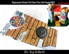 Toy Restore Stickers Fits Little People Castle 993 Floor Litho Panel Set