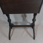 Antique Vintage Wooden Priscilla Standing Sewing Box 26  X 14  X 11  1920s 1930s