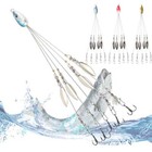 Umbrella Alabama Rig 4 Blades 5 Arms Alabama Rig Bass Fishing Lure Bait Tool Lot