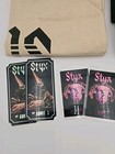 Styx Tour Vip Pkg Swag Beer Cozv Pins Lanyard Ticket Stubs Coin Tote Bag New