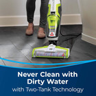 Bissell - Crosswave Multi-surface Wet Dry Upright Vacuum - Molded White  Tita   