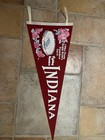 1968 Vintage Authentic Indiana University Hoosiers Football Rose Bowl Pennant