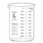 1000ml Low Form Graduated Glass Beaker  3 3 Boro   Graduated  single 