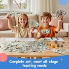 Kids Play Money Set - Bills   Coins For Pretend Play  Homeschool  Educational Ga