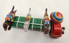 Schylling Vintage Wind-up Reproduction Tin Mechanical Horse Race  2003