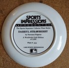 Darryl Strawberry Sports Impressions Gold Edition 1989 Collectors Plate 323 3500
