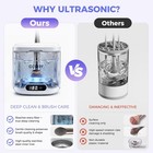 Ultrasonic Makeup Brush Cleaner Machine-49khz Electric Deep Cleaning Washer