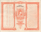 1916 Big Four Exploration Gold Mining Stock Certificate 818 Salt Lake City  Utah