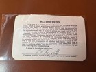 Vintage 1940 Train Pass Chicago Great Western Railroad Company