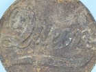 Vintage Cast Iron Queen Tractor Step Advertising Shabby Chic Sign 