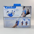 Aquapaw Equine Horse Grooming Tool Curry Brush Silicone Hose Sprayer Bathing Kit
