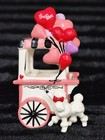Blue Sky Je T aime Valentine s Balloon Cart French Poodle Tealight Holder  24