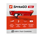   Big Sale   Spyra Go Lightweight Electric Water Gun Squirt Toy Blaster Red